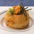 料理メニュー写真 雲丹のせ焼きおにぎり