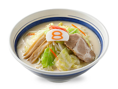 〈太麺〉野菜とんこつらーめん