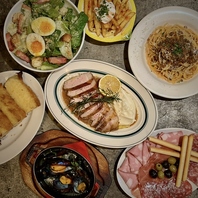 ワインと合わせたお好きな料理をお選び下さい。