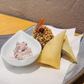 料理メニュー写真&nbsp;鯵春巻き　エビフライ