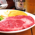 【●牛ステーキ】特別な宴会コースには、牛ステーキロースをご用意！いつもと違ったワンランク上のご宴会を是非お楽しみください！