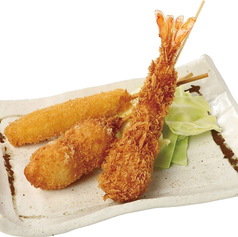 串揚げ3種盛