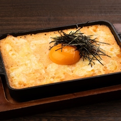 明太子とろろ鉄板