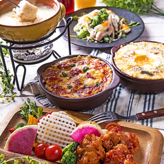 チーズと生はちみつ BeNe アスナル金山のコース写真