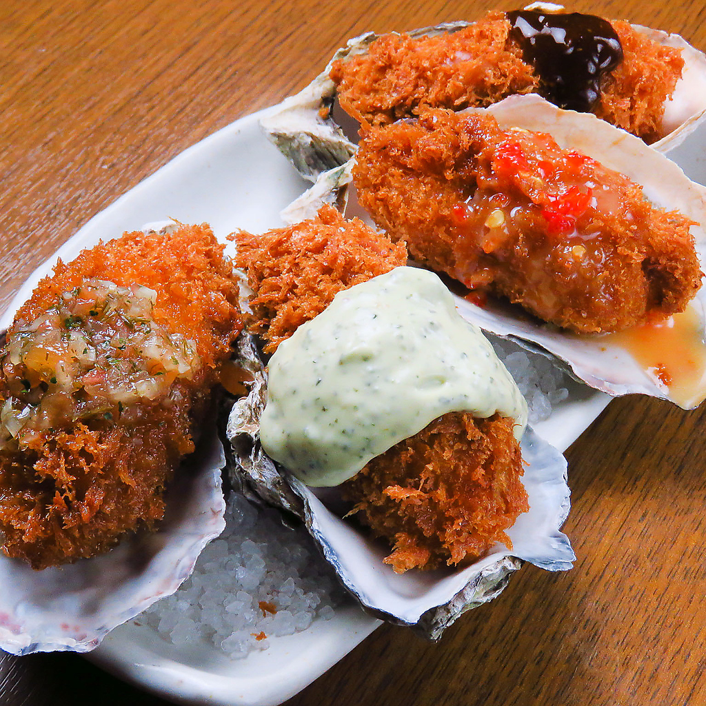 広島県産のカキフライ！大粒のフライにびっくり★こんな美味しい牡蠣フライ食べたことない！！