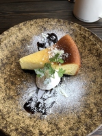 ランチの後に楽しめるデザートメニュー♪