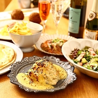 飲み放題付コース3980円～