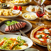 料理に合せたドリンクも豊富！