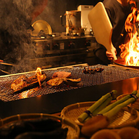 旬の食材を活かした本格炉端焼きの魅力満載！