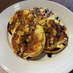イエローズッキーニのチーズ焼き