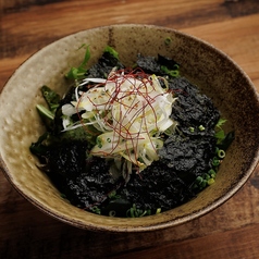 韓国海苔のチョレギサラダ