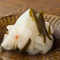 お口直し大根の千枚漬け
