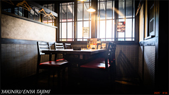 無煙ロースターを取り入れたので衣類にも匂いがつかず安心して食事ができます。