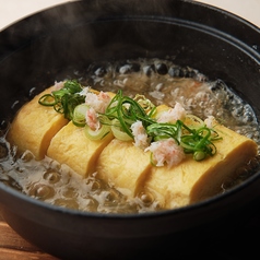 蟹餡かけ炊きだし巻き 