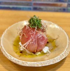 トマトとチーズの南蛮カプレーゼ風