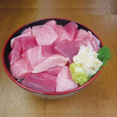 まぐろぶつ切り丼