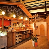 小屋の立ち並ぶ異空間！