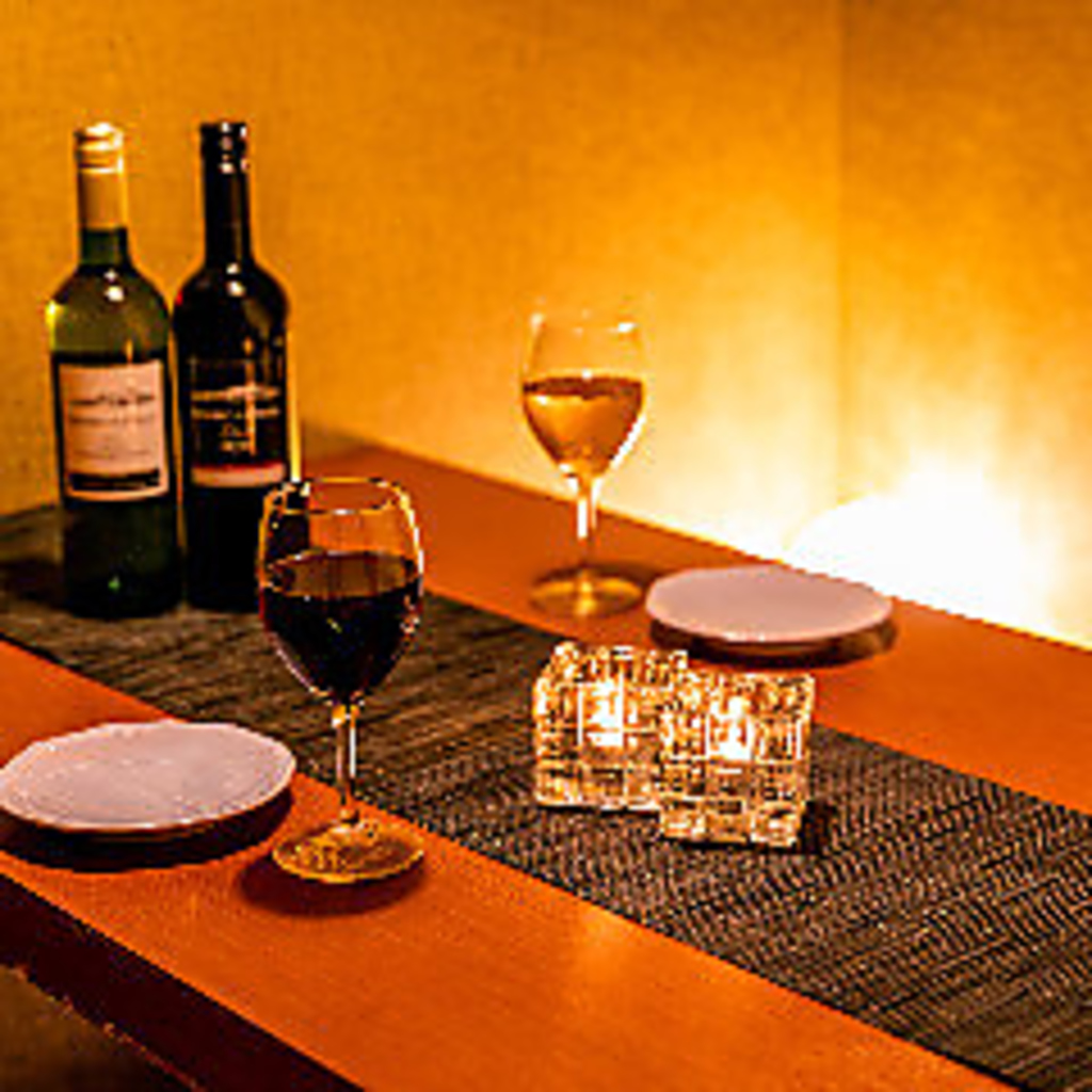 カップルシートで二人の大切なお時間をお過ごしください。