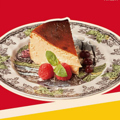 料理メニュー写真 【自家製】バスクチーズケーキ