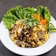 牛肉高菜炒飯(スープ付き).