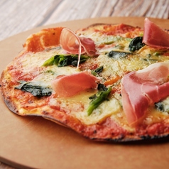 とろーりチーズの生ハムピッツァ