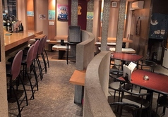 カウンター×6席