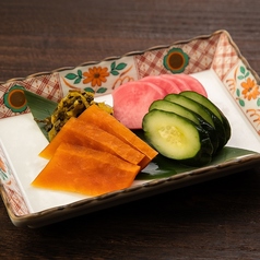 漬物盛り合わせ