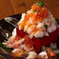 厳選食材を使用した創作和食をご提供