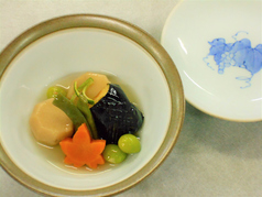 蓮岱舘のコース写真