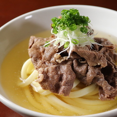 常陸牛うどん（温）