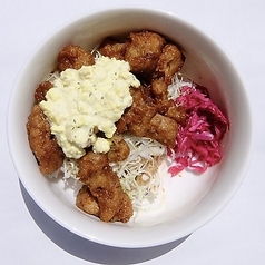 ソイミートの照り焼き丼