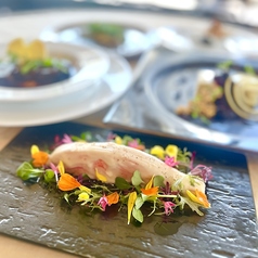 紫紺館 レストラン フォレスタ 椿山荘のコース写真