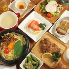 ぽんぽこ亭のコース写真