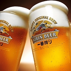 生ビールが肉の日はお得！（毎週日曜日もお得！）