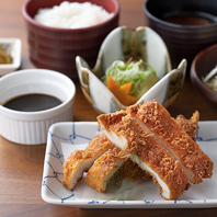 平日限定ランチ！特製八丁味噌だれ使用 鶏みそかつ膳◎
