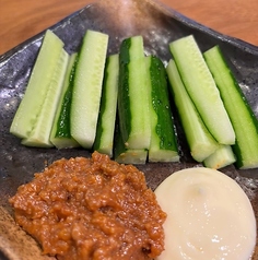自家製肉みそきゅうり