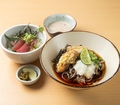料理メニュー写真&nbsp;うなぎ天おろし涼風そば・ミニ丼とろろセット