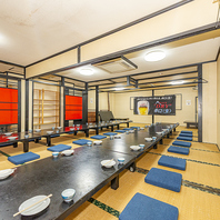 大人数の宴会は貸切で！歓送迎会などに最適◎