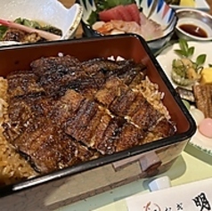 うなぎ 明水のコース写真