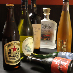 豊富なドリンクメニューもご用意