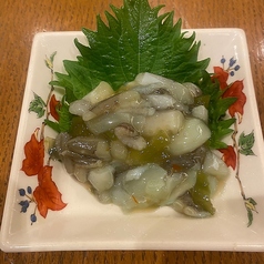 たこのわさび漬け