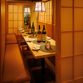 【大人数プライベート個室】10～20名様でもゆったりとお座りいただけるテーブル個室。大切なお客様を迎えての接待やビジネス仲間との会食、お仕事仲間との歓送迎会はもちろん、ご家族・親族でのお食事などにもご利用ください。ご宴会は飲み放題付が断然おトク。ゆったり大切な時間を価値あるものを♪