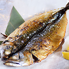 金華鯖の炭焼き