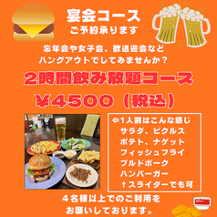 HANGOUTのコース写真