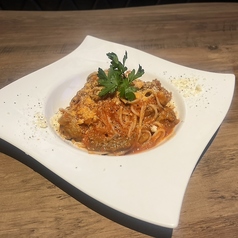 牛ラグーのパスタ