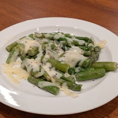 アスパラチーズ鉄板