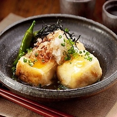 自家製豆富の揚げ出し