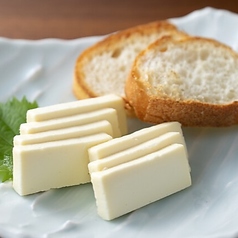 クリームチーズ西京味噌漬 ☆ガーリックトースト添え