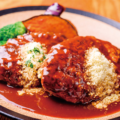 ダブルハンバーグ