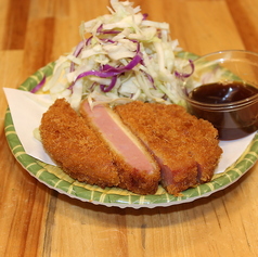 厚切りハムカツ